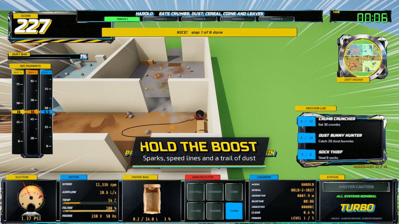 In-game: the turbo boost